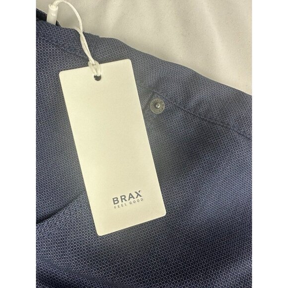 NWT BRAX FEEL GOOD COOPER FANCY REGULAR FIT WOOL PANTS Size 33/36 - Picture 4 of 10